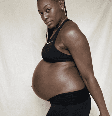 Nike has just released a sportswear maternity range for expectant mothers Nike has just released a sportswear maternity range for expectant mothers