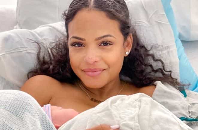 Christina Milian welcomes a new baby boy Christina Milian welcomes a new baby boy