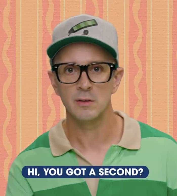 Steve from Blue’s Clues tells Millennials he never forgot about them Steve from Blue’s Clues tells Millennials he never forgot about them