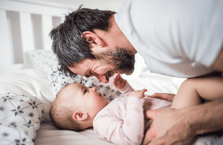 There are major health benefits when baby looks just like dad, study finds There are major health benefits when baby looks just like dad, study finds