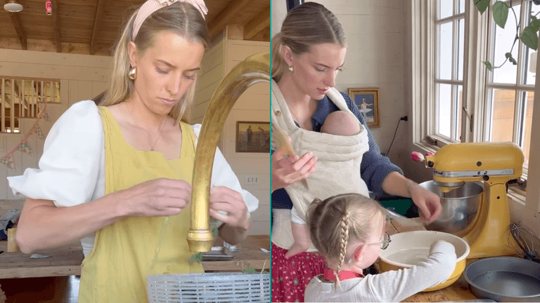 Trad-wife behind Ballerina Farm speaks out over backlash Trad-wife behind Ballerina Farm speaks out over backlash