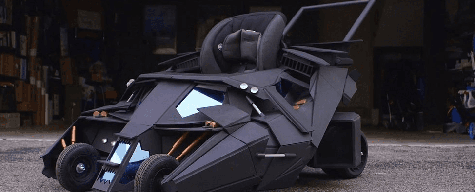 Boom! The Batmobile buggy Dads will want