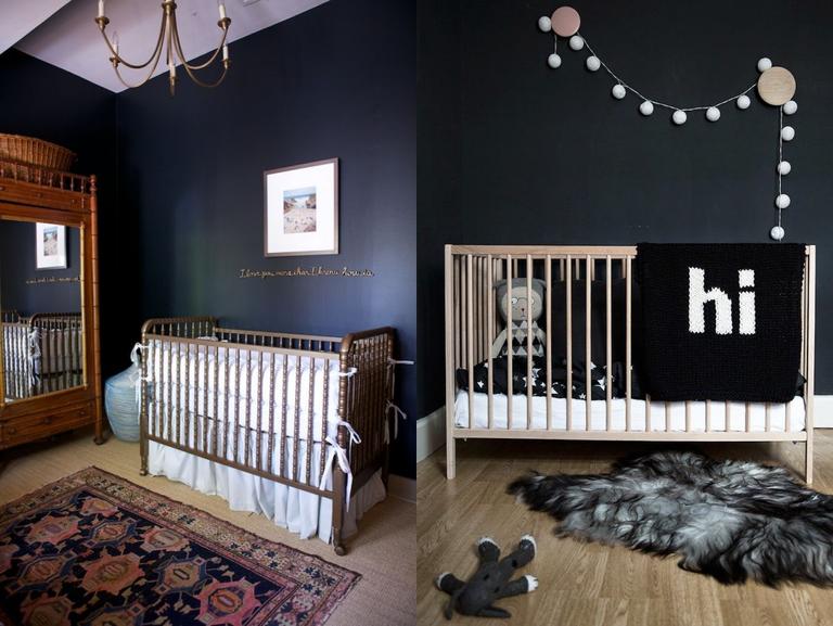 Paint it black: These 5 nurseries subvert expectations in style Paint it black: These 5 nurseries subvert expectations in style