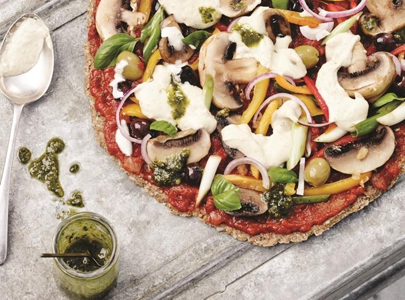The NO-flour, healthy Pizza recipe for the weekend