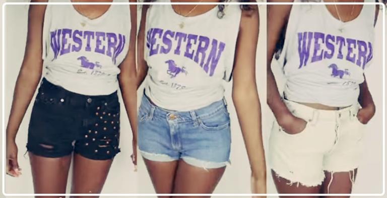 DIY: How to make distressed denim shorts (for under €5) DIY: How to make distressed denim shorts (for under €5)