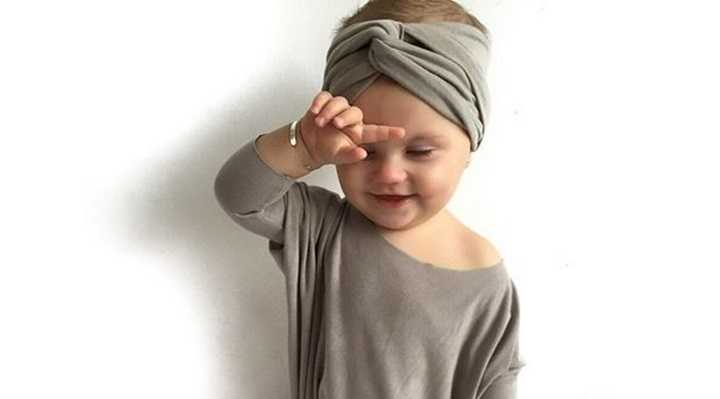 Instatot: This mini fashionista probably has a bigger and better wardrobe than you