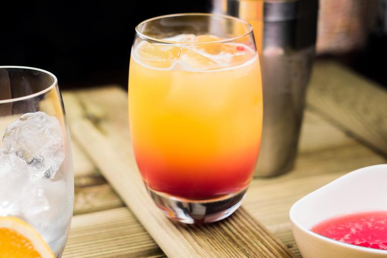Simple Saturday Night Cocktail… Tequila Sunrise Simple Saturday Night Cocktail… Tequila Sunrise