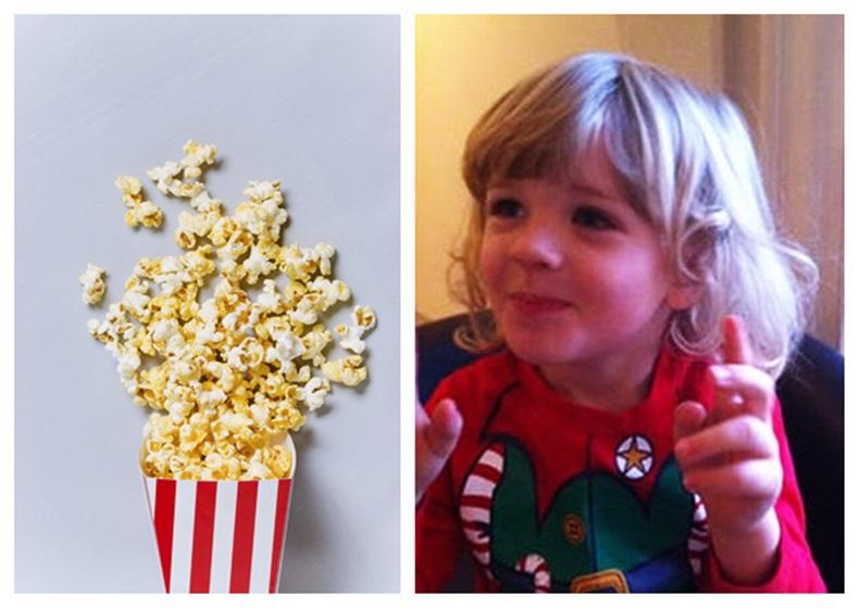 Parents change three-year-old’s name… to Popcorn