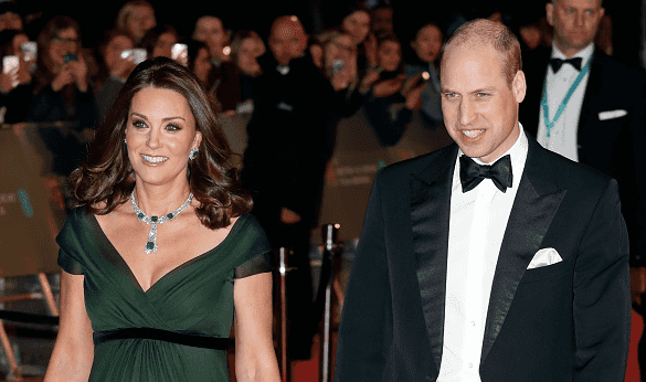 Kate Middleton caused controversy at the BAFTAs last night