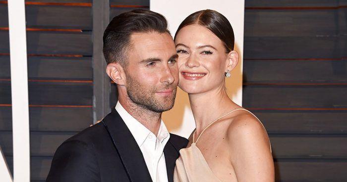 Adam Levine and Behati Prinsloo share the first look at their newborn daughter Adam Levine and Behati Prinsloo share the first look at their newborn daughter