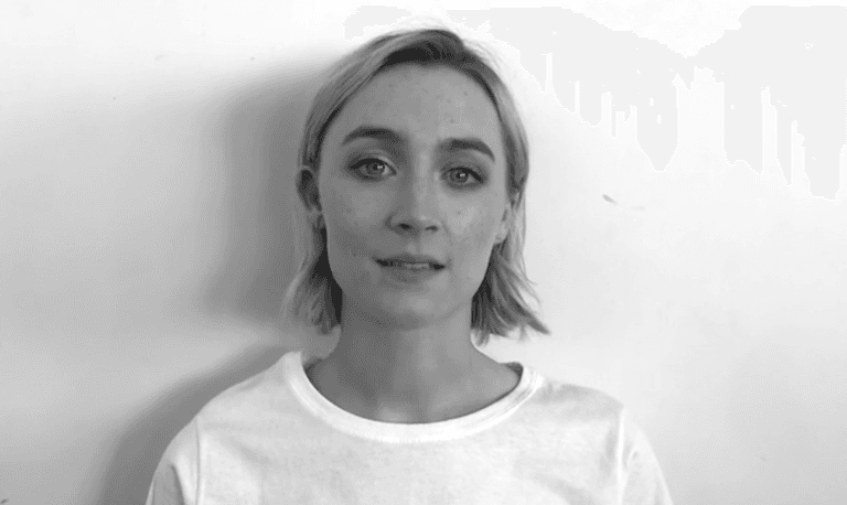 Saoirse Ronan and fellow Irish actors stand in powerful video to repeal the eight amendment Saoirse Ronan and fellow Irish actors stand in powerful video to repeal the eight amendment