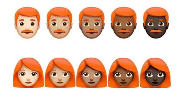 Gingers are finally getting their own emojis Gingers are finally getting their own emojis