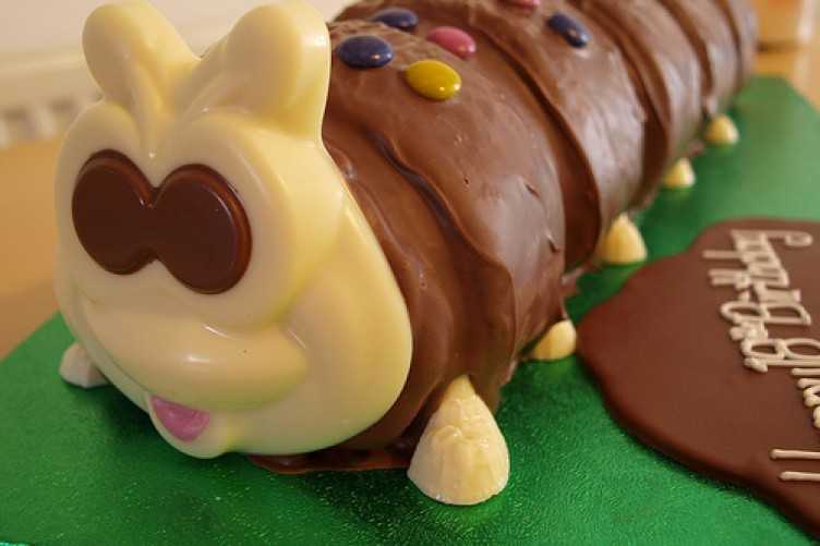 Marks and Spencer is now selling a massive caterpillar cake for 40 people Marks and Spencer is now selling a massive caterpillar cake for 40 people