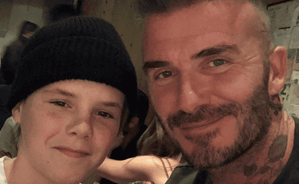 Fans think David Beckham looks SO like Cruz in latest throwback snap