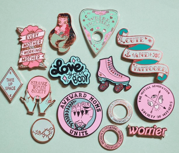 This company make amazingly unique badges for mums and I want them all This company make amazingly unique badges for mums and I want them all