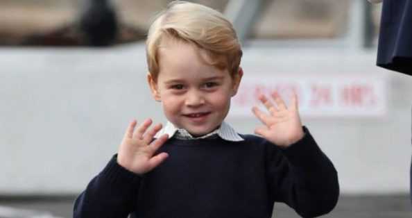 Cheeky! Prince George had this to say about his mum’s football skills