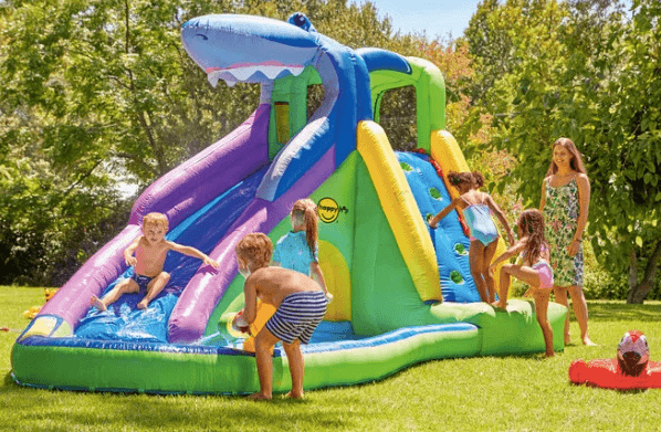 Lidl is selling a giant bouncy castle with a water slide this week Lidl is selling a giant bouncy castle with a water slide this week