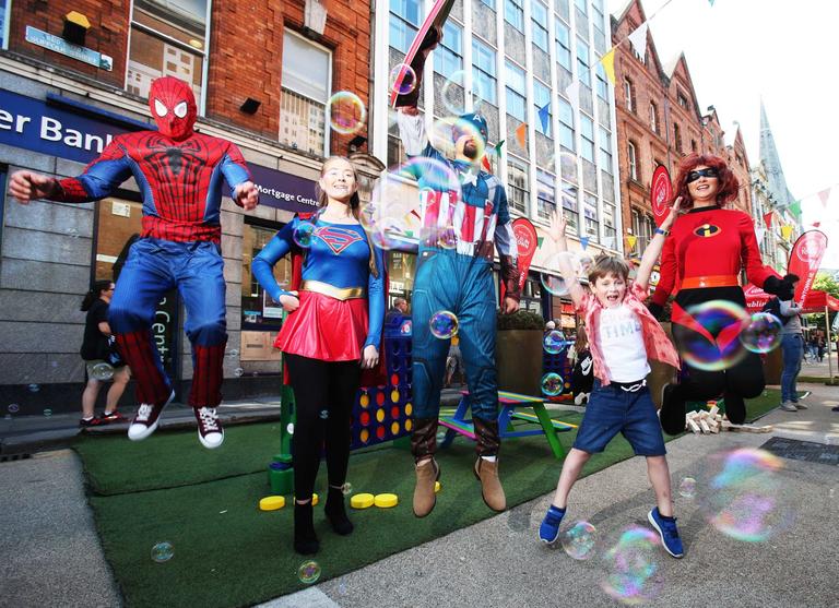 Superheroes take over Dublin this July and August with lots of free events Superheroes take over Dublin this July and August with lots of free events