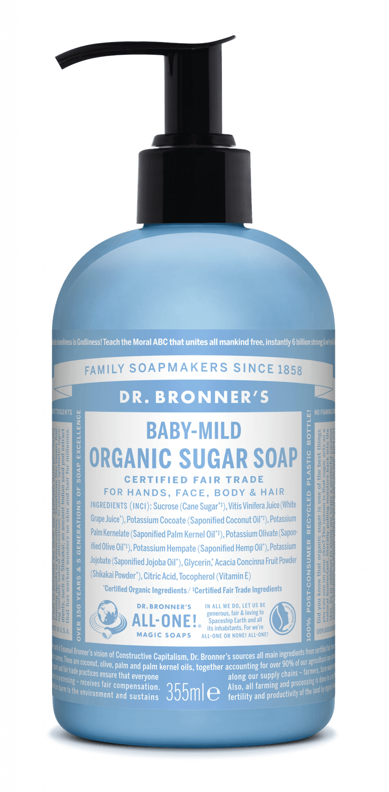 I swear by Dr. Bronner’s organic baby-mild and honestly it’s all you need I swear by Dr. Bronner’s organic baby-mild and honestly it’s all you need