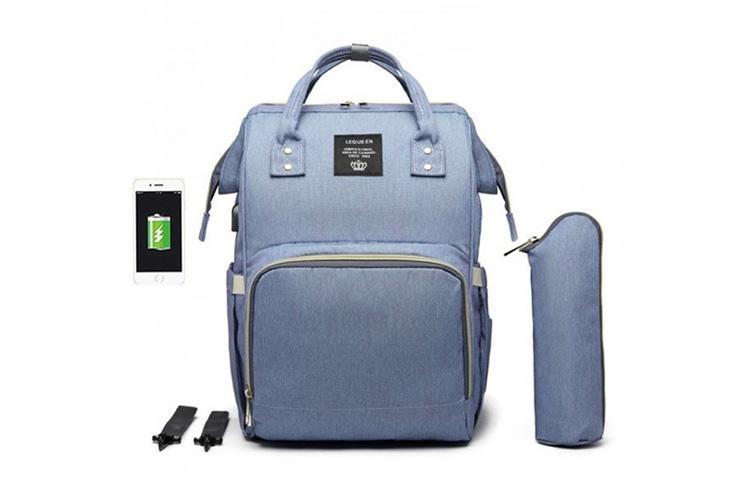 This amazing baby bag allows you to heat bottles on the go and we love it This amazing baby bag allows you to heat bottles on the go and we love it