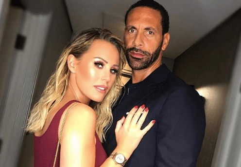 Kate Wright and Rio Ferdinand got married last week, and the wedding dress was UNREAL Kate Wright and Rio Ferdinand got married last week, and the wedding dress was UNREAL