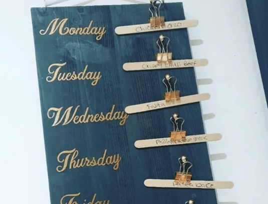 Back to school: One’s mum’s simple idea will take the hassle out of dinner planning Back to school: One’s mum’s simple idea will take the hassle out of dinner planning