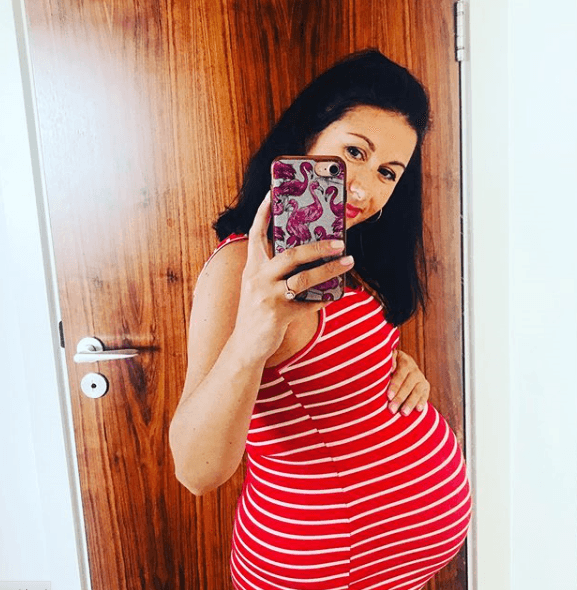 Actress Hayley Tamaddon just announced she has given birth to her first child Actress Hayley Tamaddon just announced she has given birth to her first child