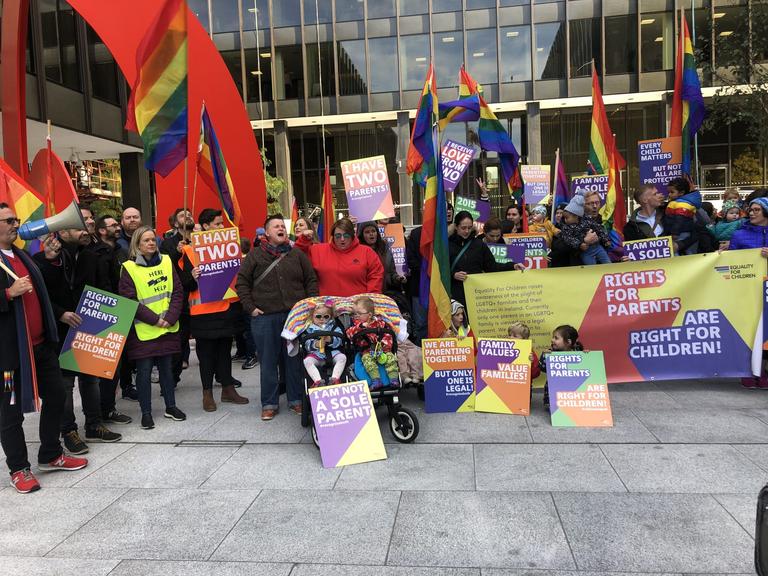 “Today is not a win for us” LGBTQ+ campaigners say that parental legislation does not go far enough “Today is not a win for us” LGBTQ+ campaigners say that parental legislation does not go far enough