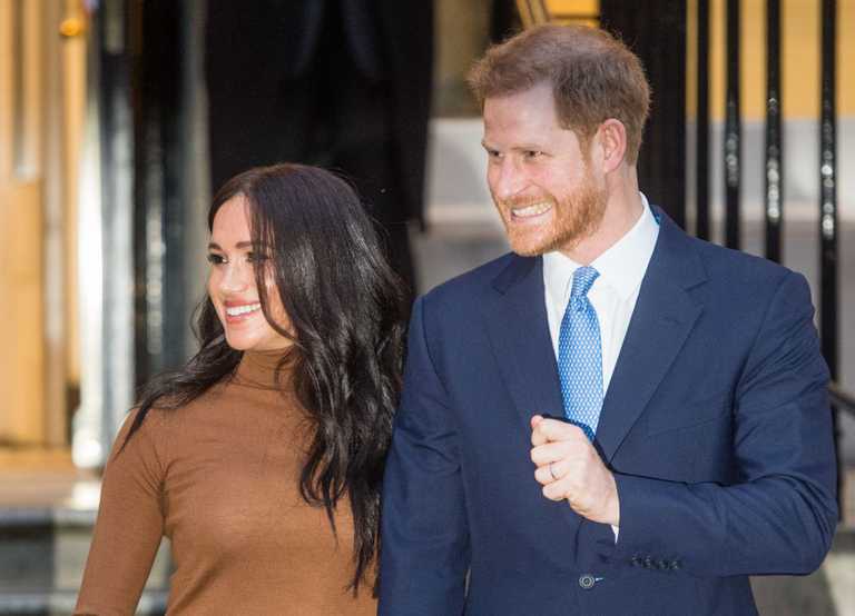 Meghan Markle and Prince Harry pictured together for the first time since stepping down from the royal family Meghan Markle and Prince Harry pictured together for the first time since stepping down from the royal family