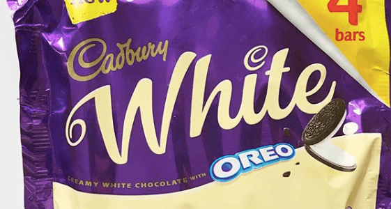 We’re drooling looking at these new white chocolate Oreo bars from Cadbury We’re drooling looking at these new white chocolate Oreo bars from Cadbury