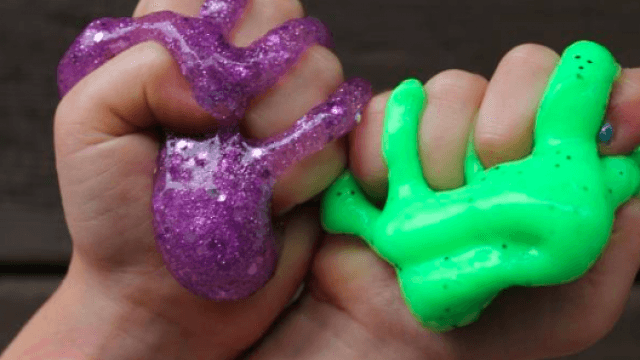 If your kids are still into slime, you are going to love this easy 2-ingredient recipe If your kids are still into slime, you are going to love this easy 2-ingredient recipe