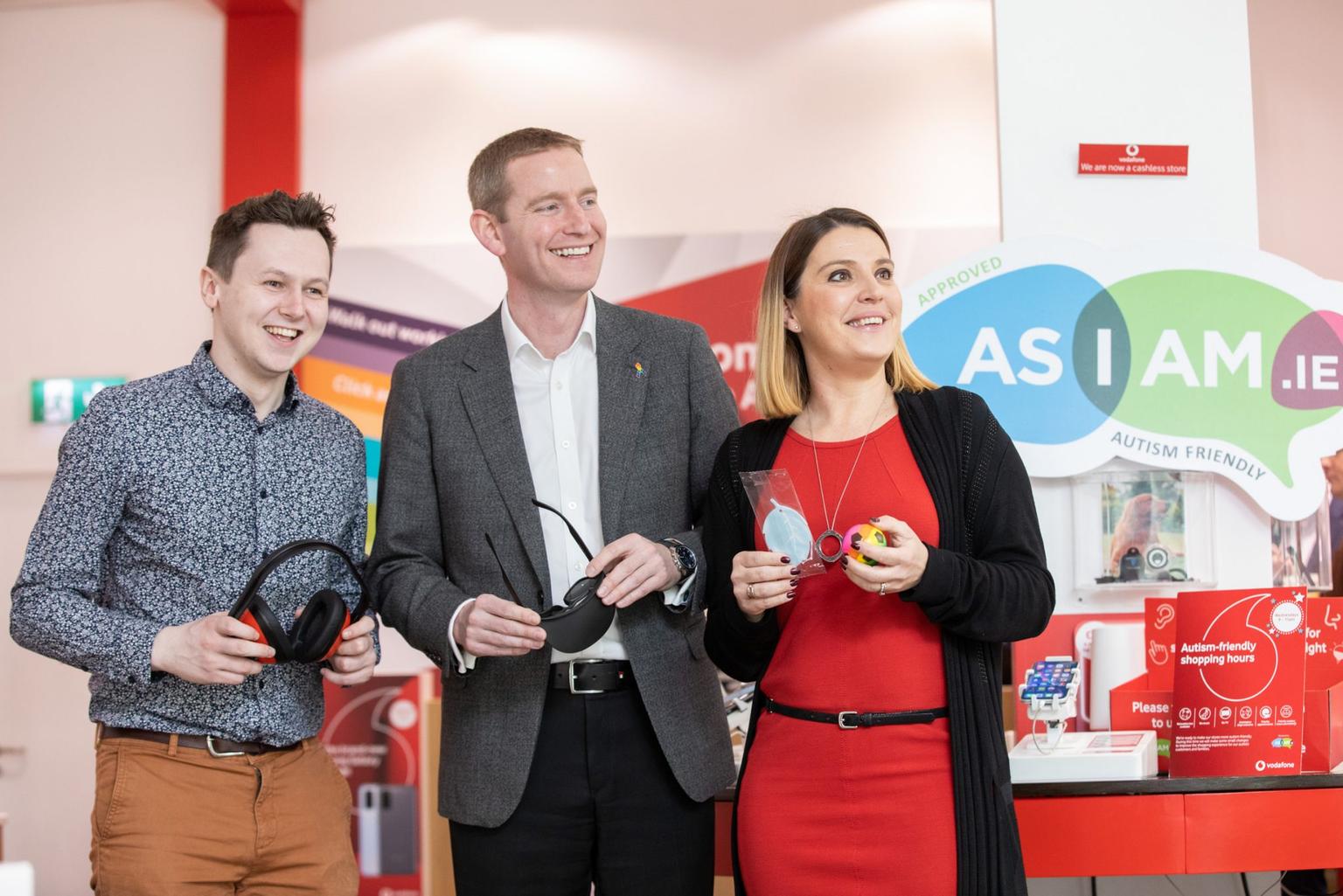 Vodafone Ireland has announced autism friendly retail hours