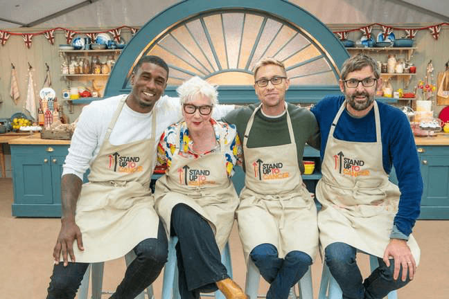 Louis Theroux and Ovie Soko are on The Great Celebrity Bake Off tonight Louis Theroux and Ovie Soko are on The Great Celebrity Bake Off tonight