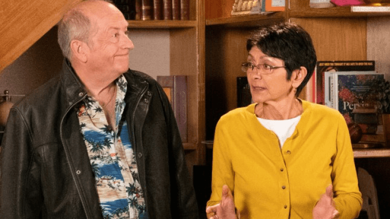 Corrie’s Ian Bartholomew says it is ‘uncomfortable’ playing Geoff Metcalfe