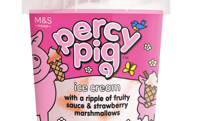 PSA: Percy Pig ice cream has just launched in M&S – today!