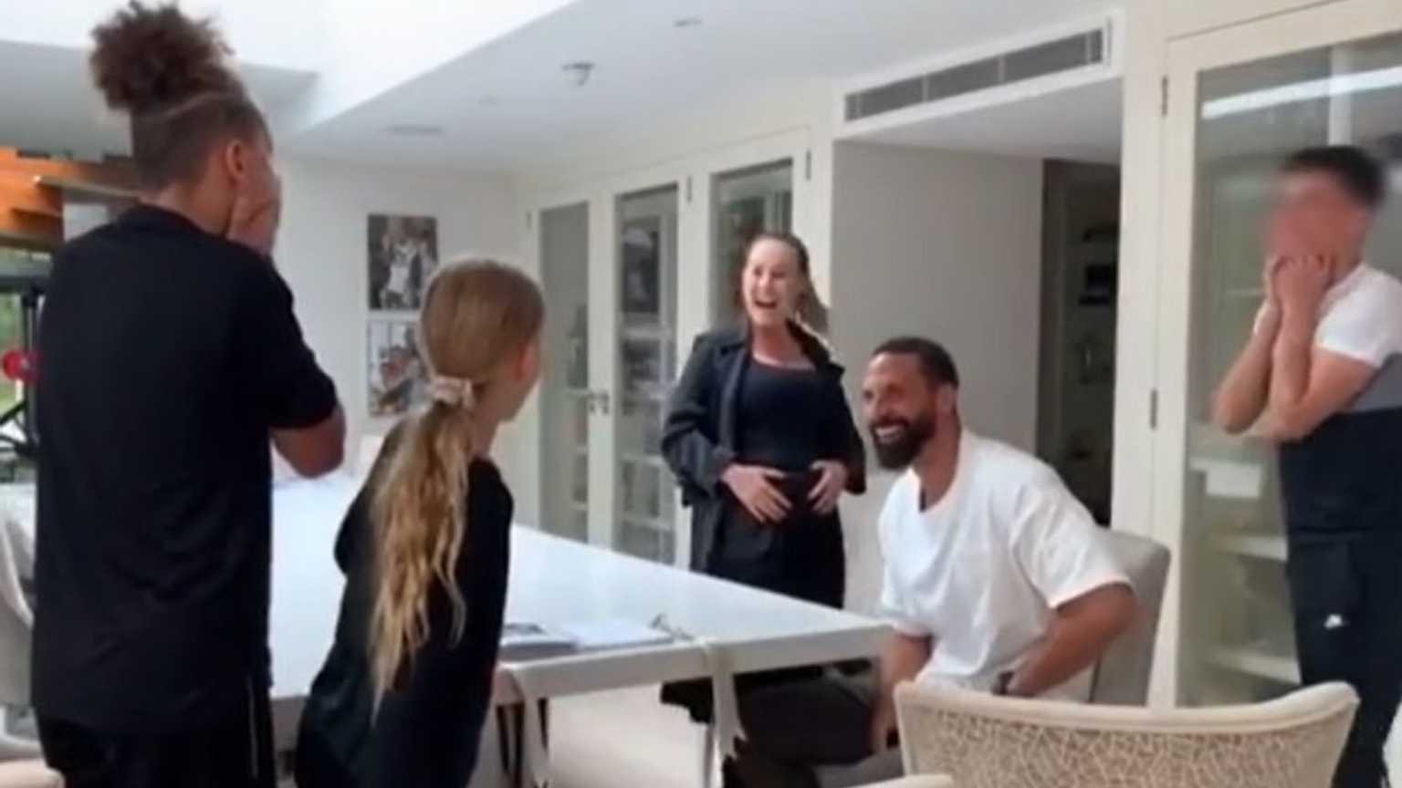Rio Ferdinand and Kate Wright announce they are expecting their first child together