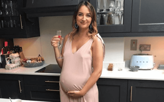 Caroline Foran welcomes baby boy 10 days ahead of schedule Caroline Foran welcomes baby boy 10 days ahead of schedule
