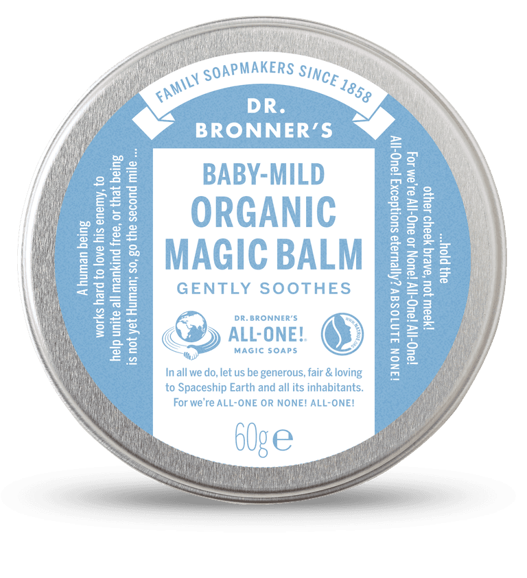 Three of our favourite products from the Dr. Bronner’s Organic Baby-Mild Range Three of our favourite products from the Dr. Bronner’s Organic Baby-Mild Range