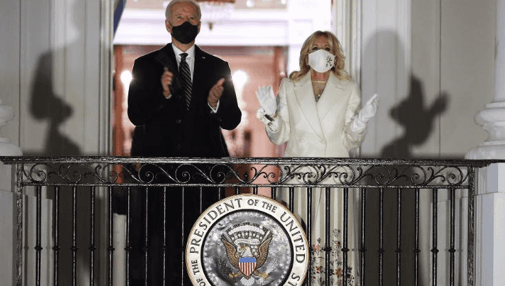 Irish designer “mindblown” as Dr Jill Biden wears dress she embroidered Irish designer “mindblown” as Dr Jill Biden wears dress she embroidered