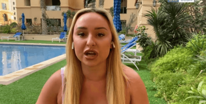 Influencer justifies trip to Dubai saying it was essential for her “mental health” and to “motivate” followers