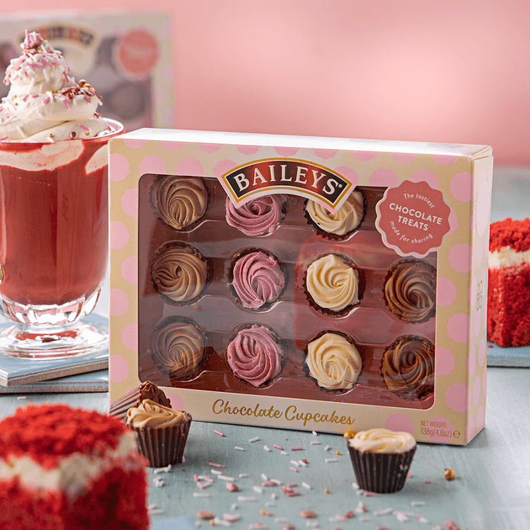 Baileys chocolate cupcakes are coming just in time for Mother’s Day – and any day, really Baileys chocolate cupcakes are coming just in time for Mother’s Day – and any day, really