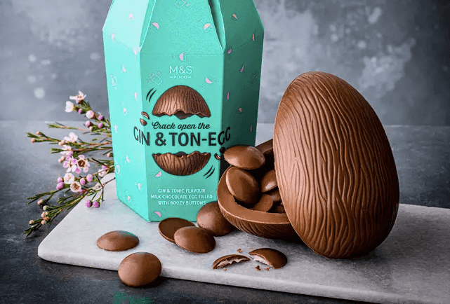 M&S launches new pink gin and tonic Easter egg M&S launches new pink gin and tonic Easter egg
