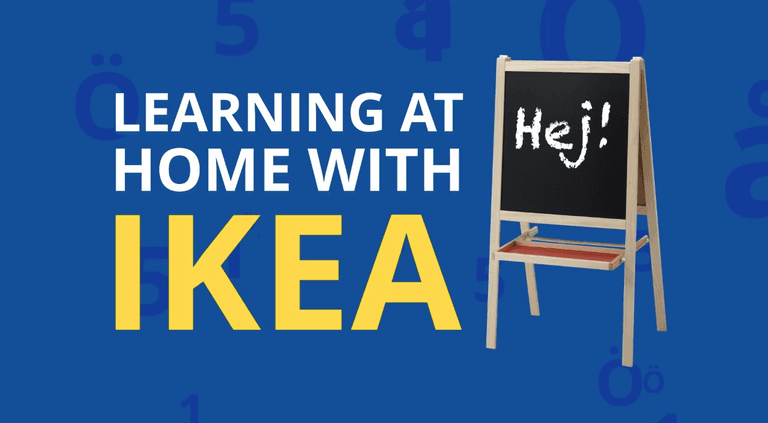 IKEA launches Swedish lessons to help keep kids entertained during lockdown IKEA launches Swedish lessons to help keep kids entertained during lockdown