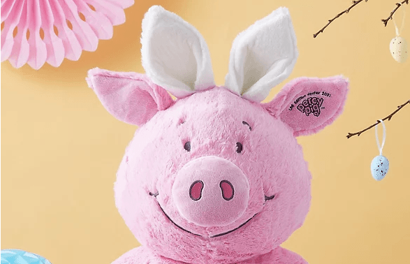 The giant Percy Pig soft toy is back at M&S – and this time, he has an Easter twist The giant Percy Pig soft toy is back at M&S – and this time, he has an Easter twist