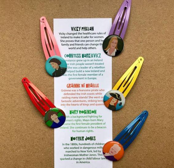 Cork business release ‘Mnawesome na hEireann’ hair clips featuring iconic Irish women Cork business release ‘Mnawesome na hEireann’ hair clips featuring iconic Irish women