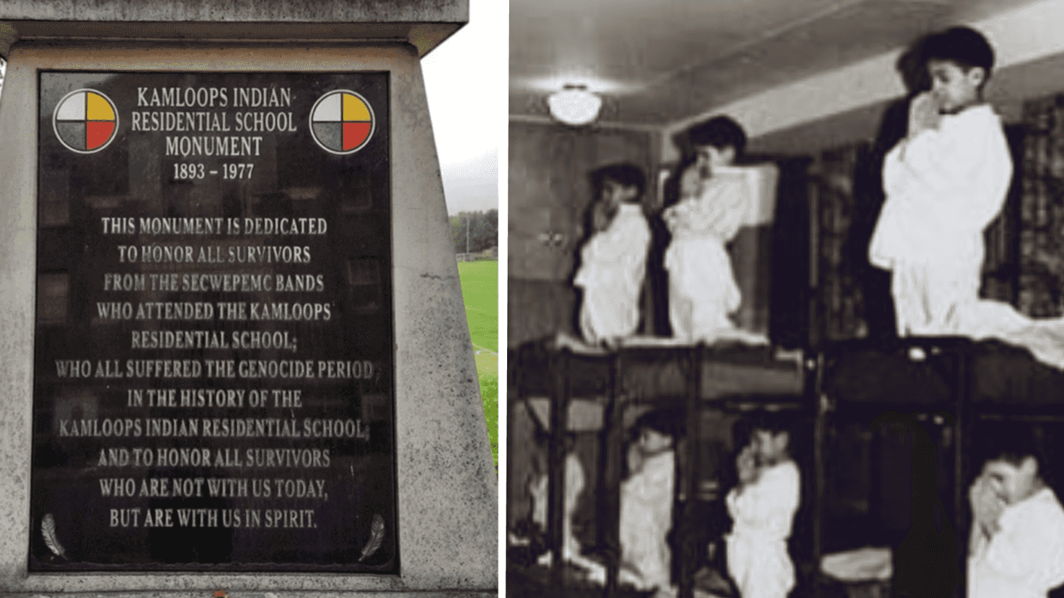 Bodies of 215 children found in mass grave at former Canadian residential school