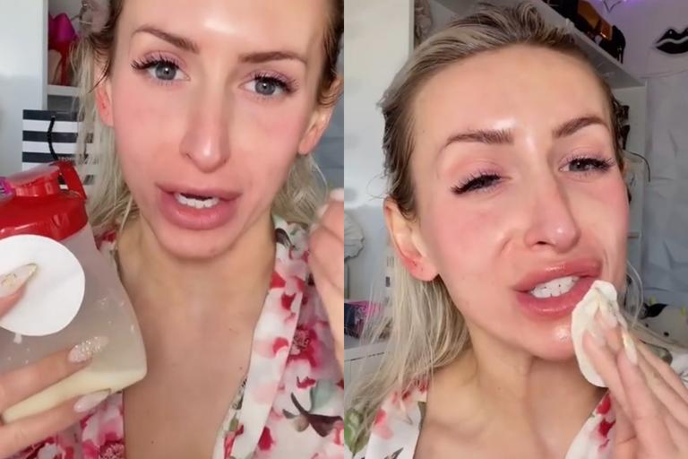 This woman uses her best friend’s breast milk as a face mask This woman uses her best friend’s breast milk as a face mask