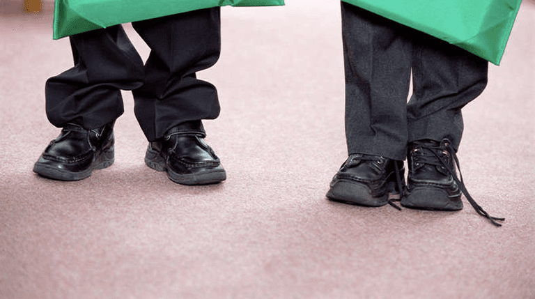 Mum left fuming after learning her son’s €75 school shoes are no longer allowed Mum left fuming after learning her son’s €75 school shoes are no longer allowed