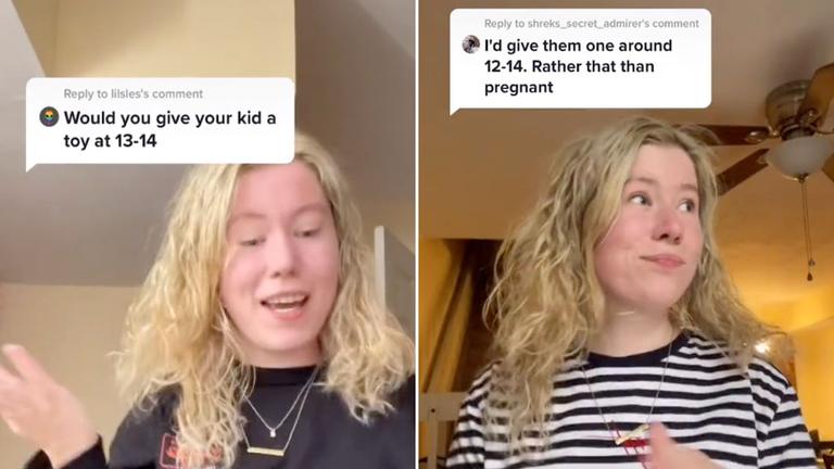 Mum sparks debate after admitting she would buy 12-year-old daughter a sex toy Mum sparks debate after admitting she would buy 12-year-old daughter a sex toy