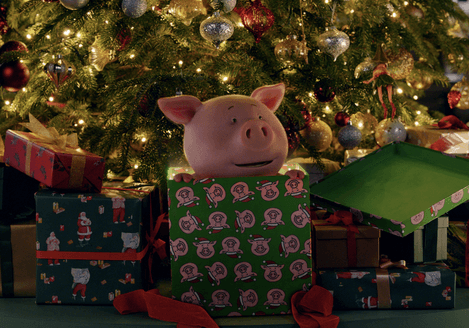 Percy speaks! The M&S Christmas ad is here, and our favourite pig is the star Percy speaks! The M&S Christmas ad is here, and our favourite pig is the star